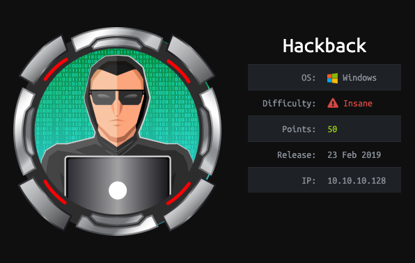 Hack The Box - Hackback