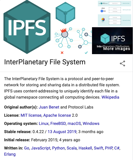 Google - Interplanetary File System